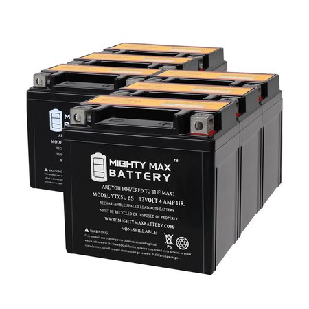 Replacement Battery Compatible with Polaris 90CC Outlaw 03-14 - 6PK -  MIGHTY MAX BATTERY, MAX3994604